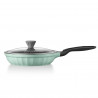 BUYDEEM Cast Aluminum Nonstick Frying Pan 25 cm, model CP151, color Cozy Greenish