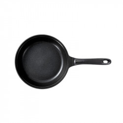 Tigaie BUYDEEM CP151, 25 cm, Capac din sticla, Aluminiu turnat, Fara PFOA, Acoperire antiaderenta, Verde