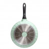 BUYDEEM Cast Aluminum Nonstick Frying Pan 25 cm, model CP151, color Cozy Greenish