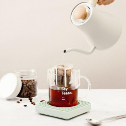 BUYDEEM OA2001 Cup Warmer, 24W, 2 settings, Auto-off, Water-resistant, Green