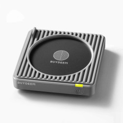 Нагревател за чаши BUYDEEM OA2001, 24W, 2 настройки, Автоматично спиране, Водоустойчив, Сив