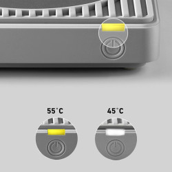 BUYDEEM Mug/coffee warmer, model OA2001, color Ink Grey