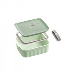 BUYDEEM Bento Lunch Box 810 ml, model CT1006, color Cozy Greenish