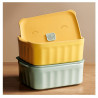 BUYDEEM Bento Lunch Box 810 ml, model CT1006, color Cozy Greenish