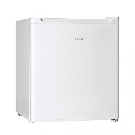 Ψυγείο mini bar Muhler MB51WF, 41 l, Κατηγορία F, Αναστρέψιμη πόρτα, R600a, Λευκό