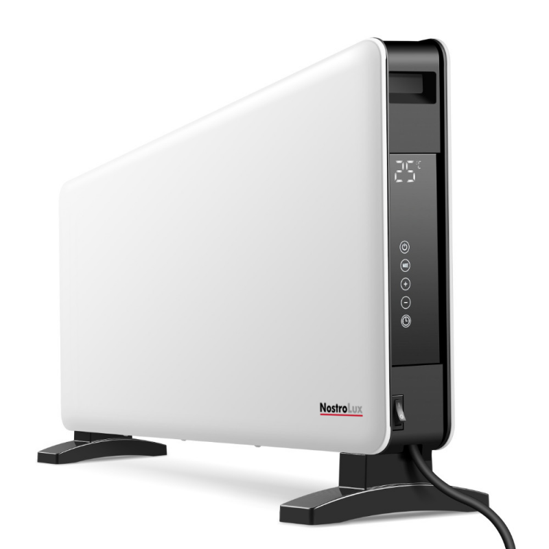 Unboxed: NOSTROLUKS CONVECTOR HEATER, WHITE, 2000W