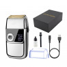 Oliver Voltz OV51814C Electric Shaver, 5W, LCD, IPX4, 1400mAh, Up to 2 hours of runtime, 3 speeds, USB, Stainless steel