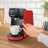 Μηχανή εσπρέσο Bosch Tassimo Finesse TAS16B3, 1400W, 3,3 bar, 0,7 l, Αφαλάτωση, Αυτοκαθαριζόμενος, Δίσκοι T, Intellibrew, 70 ροφήματα, Κόκκινο