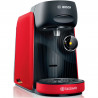 Espressor cu capsule Bosch Tassimo Finesse TAS16B3, 1400W, 3.3 bar, 0.7 litri, Autocuratare, T-Discs, Intellibrew, 70 bauturi, Rosu