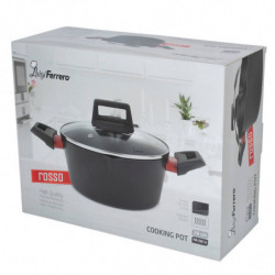 Тенджера Luigi Ferrero Rosso FR-2813 28x13.5cm, 6.7L.