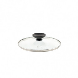 Тенджера Luigi Ferrero Prima FR-2244, 22x9.5 см, 3.1 л, Незалепващо покритие, Стъклен капак с отвор за пара, Индукция, Тъмносин