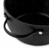 Cratiță Luigi Ferrero Symphony FR-2010, 20x10.5 cm, 2.6 l, Acoperire antiaderentă, Capac din sticlă cu gaură pentru abur, Mânere din oțel cu PVD, Inducție, Marmură neagră