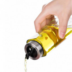 Оливерник Luigi Ferrero Rome FR-7904R, 270 мл, 5 части, Стъкло, Неръждаема стомана, Прозрачен/инокс