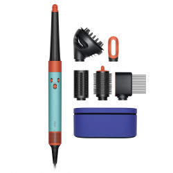 Σγουρομάλλα Dyson HS08 Airwrap i.d.™ Curly+Coily CePa/Tz, 1300W, 13.5 l/s, Αυτοματοποιημένο μπούκωμα, ιονισμός, 3 ταχύτητες, 3 θερμοκρασίες, Bluetooth, Κεραμική πατίνα/topaz