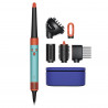 Σγουρομάλλα Dyson HS08 Airwrap i.d.™ Curly+Coily CePa/Tz, 1300W, 13.5 l/s, Αυτοματοποιημένο μπούκωμα, ιονισμός, 3 ταχύτητες, 3 θερμοκρασίες, Bluetooth, Κεραμική πατίνα/topaz