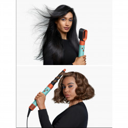 Σγουρομάλλα Dyson HS08 Airwrap i.d.™ Curly+Coily CePa/Tz, 1300W, 13.5 l/s, Αυτοματοποιημένο μπούκωμα, ιονισμός, 3 ταχύτητες, 3 θερμοκρασίες, Bluetooth, Κεραμική πατίνα/topaz