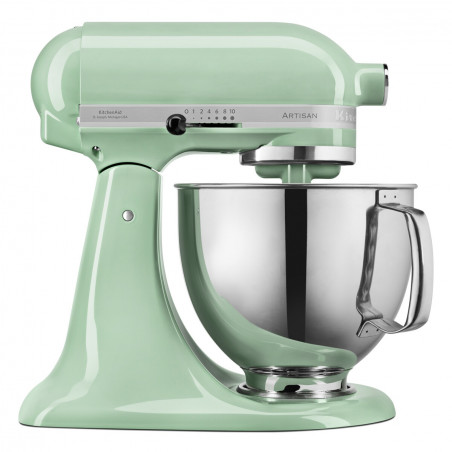 Планетарен миксер KitchenAid Artisan Elegance 5KSM125EPT, 300 W, 4.8 л, Direct drive, 10 скорости, Зелен