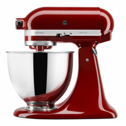 Πλανητικό μίξερ KitchenAid Artisan Elegance 5KSM125EGC, 300W, 4.8L, Direct drive, 10 ταχύτητες, σκούρο κόκκινο