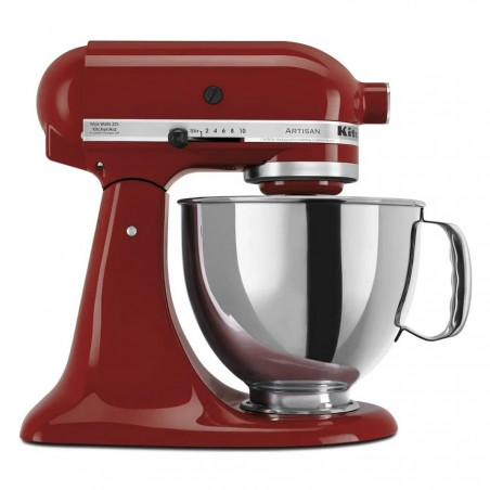 Πλανητικό μίξερ KitchenAid Artisan Elegance 5KSM125EGC, 300W, 4.8L, Direct drive, 10 ταχύτητες, σκούρο κόκκινο