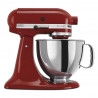 Πλανητικό μίξερ KitchenAid Artisan Elegance 5KSM125EGC, 300W, 4.8L, Direct drive, 10 ταχύτητες, σκούρο κόκκινο
