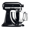 KitchenAid Artisan Elegance 5KSM125EOB, 300W, 4,8 literes, közvetlen meghajtású, 10 sebességfokozat, fekete, bolygóműves mixer