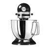 KitchenAid Artisan Elegance 5KSM125EOB, 300W, 4,8 literes, közvetlen meghajtású, 10 sebességfokozat, fekete, bolygóműves mixer