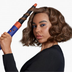 Ondulator de par Dyson HS08 Airwrap i.d.™ Curly+Coily T1/T2 Vi/To, 1300W, 13.5 l/s, Automat, ionizare, 3 viteze, 3 temperaturi, Bluetooth, Violet/Topaz