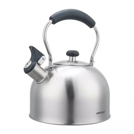 Βραστήρας Kinghoff KH 1859, 2.5 l, Επαγωγή, Ξύλινη λαβή, Inox