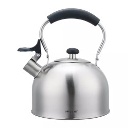 Βραστήρας Kinghoff KH 1859, 2.5 l, Επαγωγή, Ξύλινη λαβή, Inox