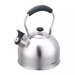 Kinghoff vízforraló KH 1859, 2,5 l, indukciós, fa fogantyú, Inox