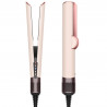 Преса за коса Dyson HT01 Airstrait CePk/RoGd, 1600W, Маx 140°C, Йонизация, 6 нива на темп, Щадяща косата, Медно покритие, LCD дисплей, Керамично розово/розово злато