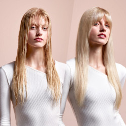 Преса за коса Dyson HT01 Airstrait CePk/RoGd, 1600W, Маx 140°C, Йонизация, 6 нива на темп, Щадяща косата, Медно покритие, LCD дисплей, Керамично розово/розово злато