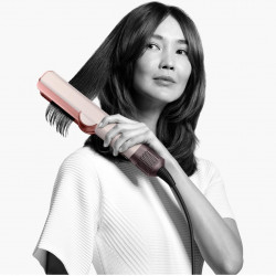 Преса за коса Dyson HT01 Airstrait BNk/BCo, 1600W, Маx 140C, Йонизация, 6 нива на темп, Щадяща косата, Медно покритие, LCD дисплей, Никел/мед