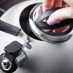 Βραστήρας Kinghoff KH 1854, 1.8 l, Επαγωγή, Θερμομονωμένη λαβή, Μπεζ