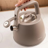 Klausberg KB 7916 Whistling Kettle, 2.5 L, Heat-Insulated Handle, Induction Compatible, Gray
