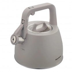 Klausberg KB 7916 Whistling Kettle, 2.5 L, Heat-Insulated Handle, Induction Compatible, Gray