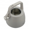 Klausberg KB 7916 Whistling Kettle, 2.5 L, Heat-Insulated Handle, Induction Compatible, Gray