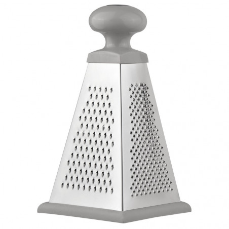 Kinghoff KH 1988 Vegetable Grater, 4 Surfaces, Silicone Base, Stainless Steel