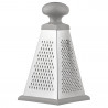 Kinghoff KH 1988 Vegetable Grater, 4 Surfaces, Silicone Base, Stainless Steel