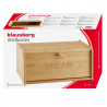 Klausberg KB 7933 Bread Box, 39.5 cm, Bamboo, Brown