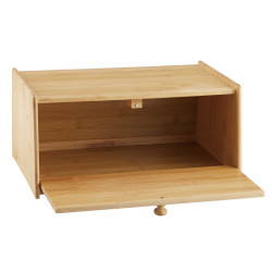 Klausberg KB 7933 Bread Box, 39.5 cm, Bamboo, Brown