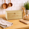 Klausberg KB 7933 Bread Box, 39.5 cm, Bamboo, Brown
