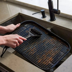 Perie de curățat Ninja BBQ XSKOGXLCNBSEU, pentru Woodfire OG701/OG850/OG90, negru