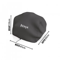 Husa pentru gratar Ninja Woodfire XL XSKOGXLCVREU, Model OG850/OG901, Impermeabil, Negru