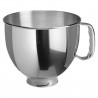 Mixer planetar KitchenAid Artisan Elegance 5KSM175PSEDR, 300 W, 4.8 l, Acționare directă, 10 viteze, Roz