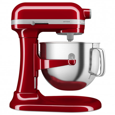 Планетарен миксер KitchenAid Artisan 5KSM70SHXEER, 300 W, 4.8 л, Direct drive, 10 скорости, Червен
