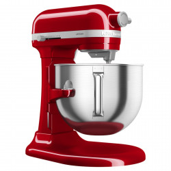 Планетарен миксер KitchenAid Artisan 5KSM70SHXEER, 375 W, 6.6 л, 10 скорости, Повдигане на купата, Червен