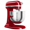 Πλανητικό μίξερ KitchenAid Artisan 5KSM70SHXEER, 375 W, 6,6 L, 10 ταχύτητες, ανύψωση μπολ, κόκκινο