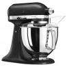 Πλανητικό μίξερ KitchenAid Artisan Elegance 5KSM175PSEBK, 300 W, 4,8 l, Direct drive, 10 ταχύτητες, Μαύρο χαλί