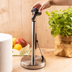 Χαρτοθήκη κουζίνας Kinghoff KH 1955, 36,5 cm, Ανοξείδωτο, Ασημί